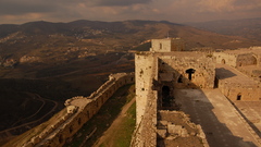 Crusade castle syria architecture