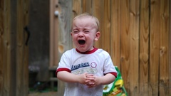 Crying children