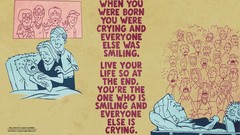 Crying laughing Quotes motivational Ralph Waldo Emerson