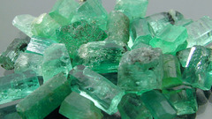 Crystals emerald