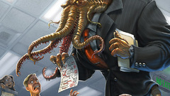Cthulhu funny Boss office