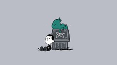 Cthulhu Snoopy HP Lovecraft