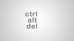 Ctrl alt del