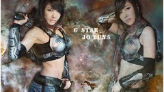 Cubes woman asians models cosplay Korean carina Jo Yoo Na