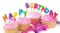 Cupcakes happy birthday