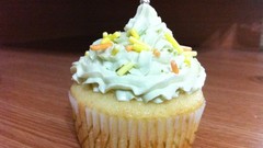 Cupcakes sprinkles icing