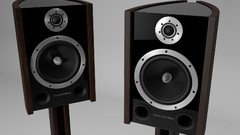 Custom speaker render cinema 4d 3DS Max