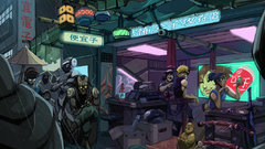 Cyber shop fantasy artwork