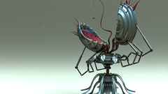 Cyberflower venusflytrap mecanical flower