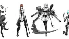 Cybernetic limbs cyborgs Guns