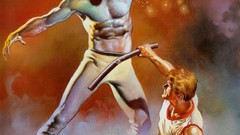 Cyborgs fight fantasy art