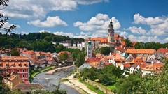 Czech Republic cities cityscapes cesky krumlov