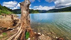 Dam lakes romania Bucegi Mountains