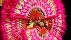 Dance fan asian high Resolution