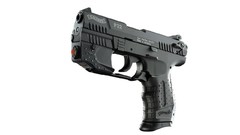 Danger weapons Guns German pistols Walther P22 laser sights