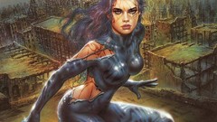 Dangerous apocalyptic luis royo fantasy art futuristic