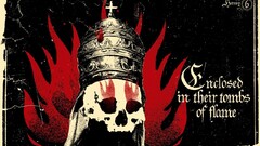 Dante's Inferno video games Crown Typography skull red black