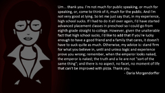 Daria quote (character)