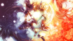 Dark and light wings