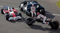 Dark cars knight super cars Silverstone