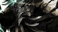 Dark death Lightning paintings artwork digital art airbrushed 