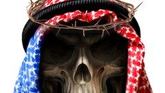 Dark Flags USA skulls israel Principal Skinner Zionism Vahabism