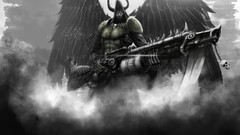 Dark Guns wings horns angel of death
