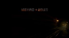 Dark horror metro 2033 video games tunnels