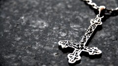 Dark Jesus cross inverted chains satan satanic