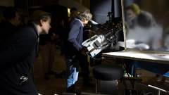 Dark knight production shot