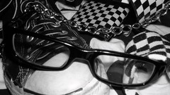 Dark punk Shoes glasses checkers emo Objects Converse belts 