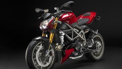Dark red Ducati vehicles motorbikes Ducati Streetfighter