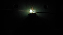 Dark spark electricity capacitor Short Circuit