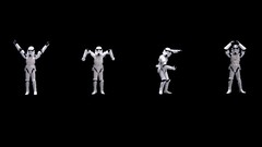 Dark star wars stormtroopers ymca