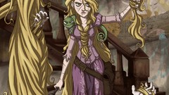 Dark Twisted Rapunzel tangled Disney Company