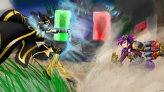 Darkness League of Legends vi Ashe