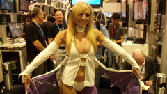 Darkstalkers blondes woman cosplay