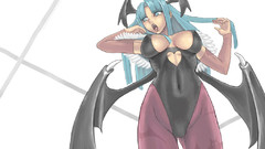 Darkstalkers video games Morrigan