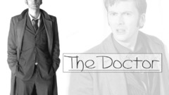 David tennant grayscale Doctor