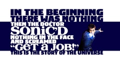 David tennant Typography Doctor