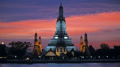 Dawn Thailand Bangkok Temples