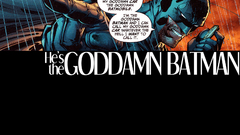 Dc comics Batman black