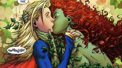 Dc comics kissing Poison