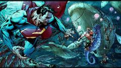 Dc comics superman aquaman