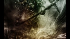 Death ax skulls artwork fantasy art Francisco Garcés