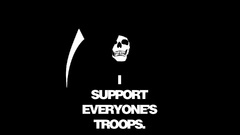Death black humor troops