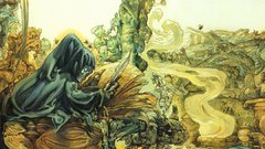 Death fantasy art discworld