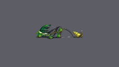 Death funny scythe turtles slime minimalistic