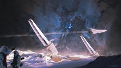 Death Guns machinery spaceships science fiction digital art 