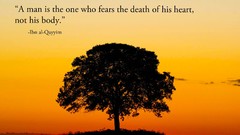 Death Hearts slogan Islam guides fearful